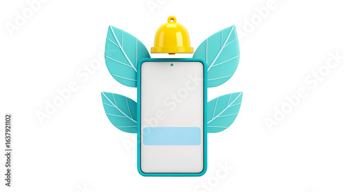 Mobile App Notification Eco Friendly Design