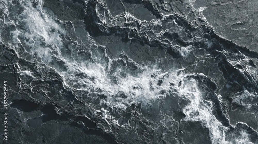 Fototapeta premium dark water abstract texture swirls