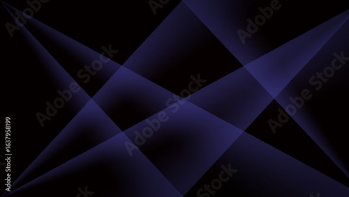A dark abstract background featuring intersecting translucent purple lines creating a geometric pattern