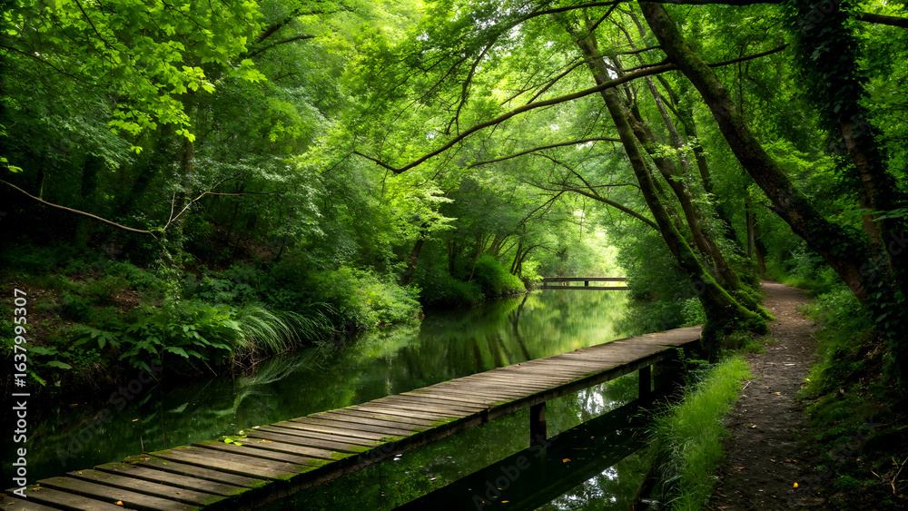 Fototapeta premium path in the forest