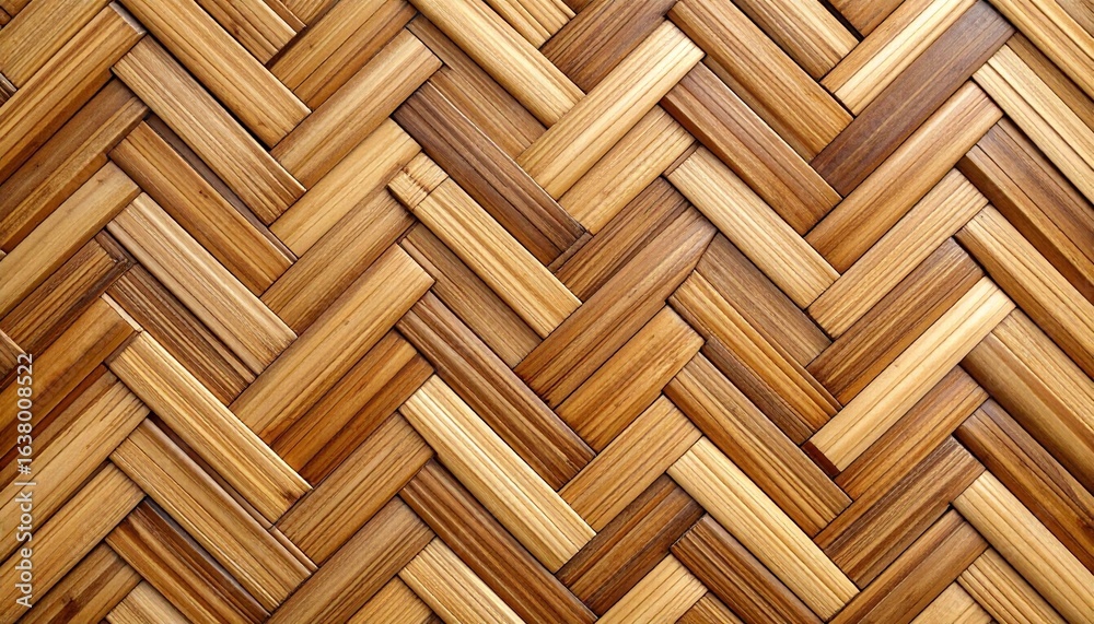 Close-up of interlaced bamboo or rattan weave—evoking tradition, sustainability, and tactile elegance in minimalist cultural craftsmanship. Close-up of interlaced bamboo or rattan weave—evoking tradition, sustainability, and tactile elegance in minimalist cultural craftsmanship.