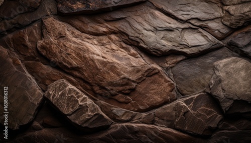 natural stone texture background with dark hues and rugged surfaces showcasing unique patterns and earthy tones that evoke sense of nature