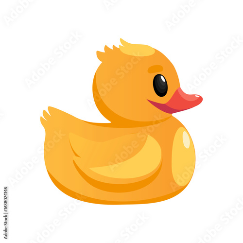 bird Bright Yellow Rubber Duck Bath Toy Fun for Babies, Toddlers, and Kids web symbol