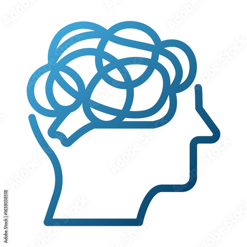 Psychosis Outline Illustration