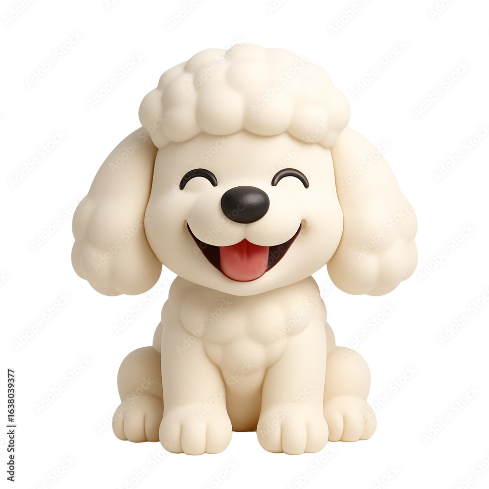 Obraz premium 귀여운 푸들