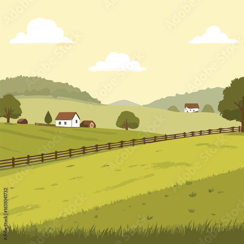 Children play on haystacks