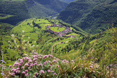Oncieu, Bugey, Ain, France. Referred to locally as the 