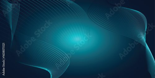 Abstract line wave gradient poster background vector. Minimal dimensional abstract covers. Modern graphic design element stripes concept. element for web banner, art design 