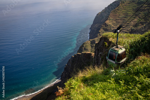 Fotografi Téléphérique d'Achadas da Cruz sur l'île de Madère au Portugal