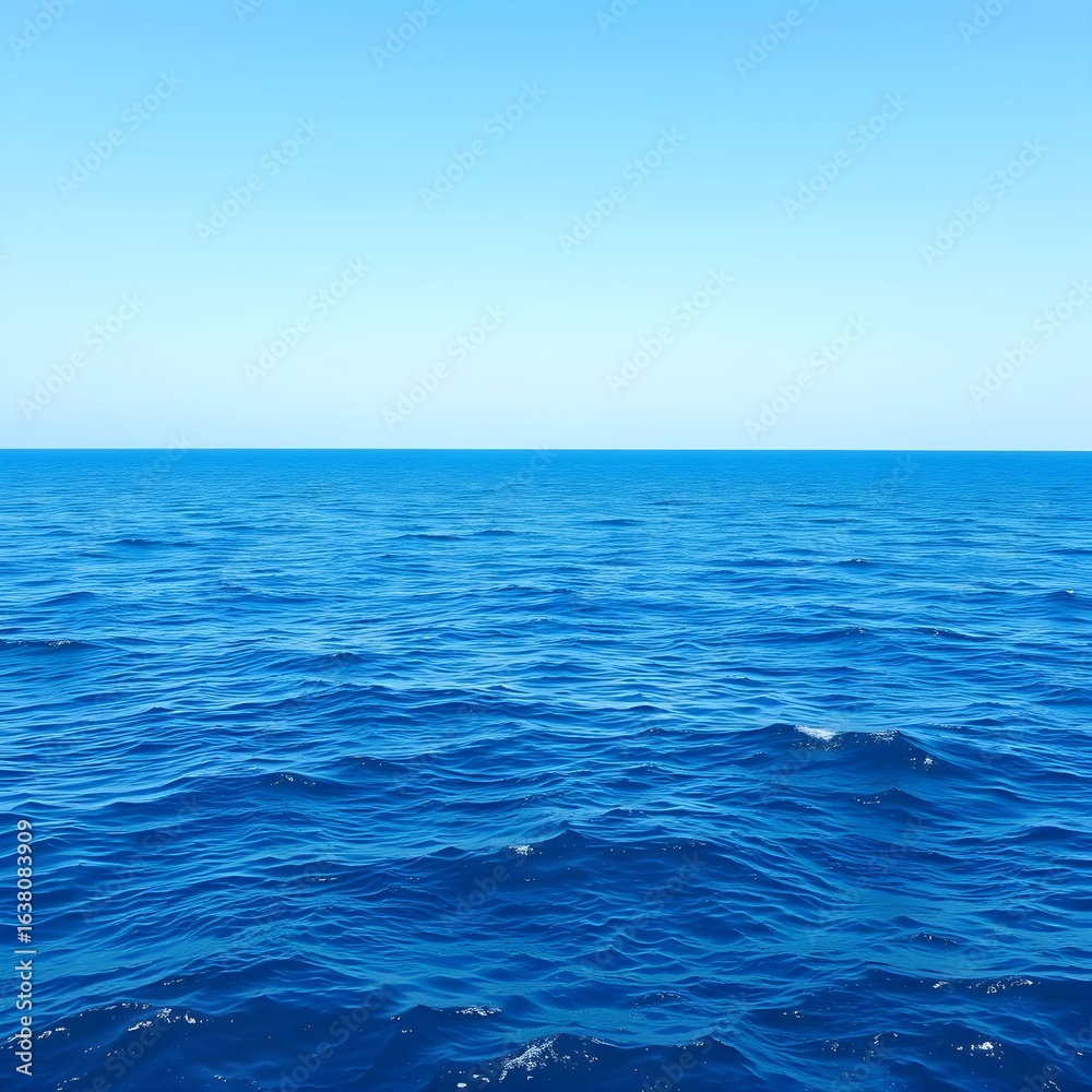 Obraz premium blue sea and sky