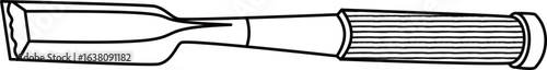 Carpenter's tools, chisels only Line