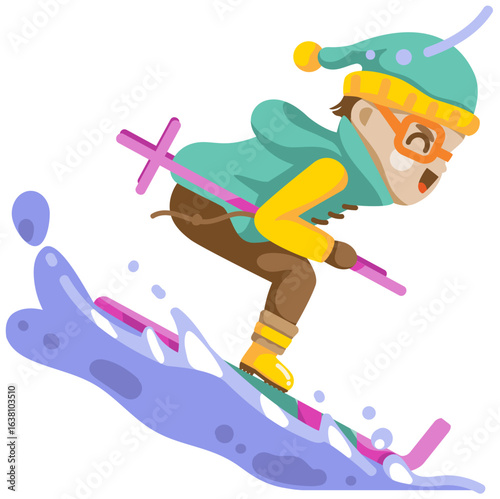 a popular winter sport and recreational activity. 
