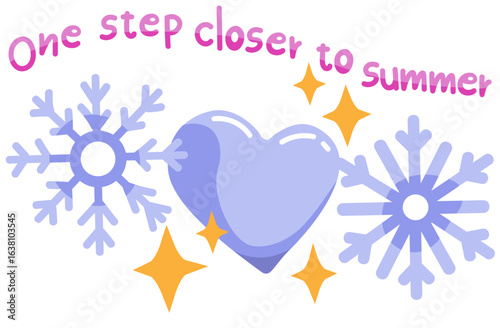 a playful graphic expressing anticipation for the summer season