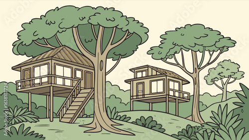 Explore treehouse rentals and jungle retreats for a tropical vacation getaway with nature views today
