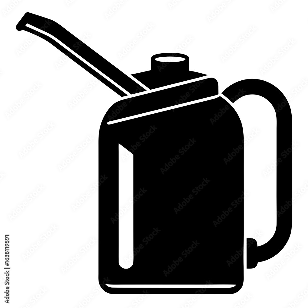 Obraz premium Vintage Oil Can Vector