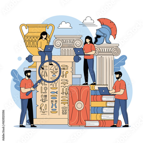 Exploring ancient civilizations through digital archaeology and historical research methods
