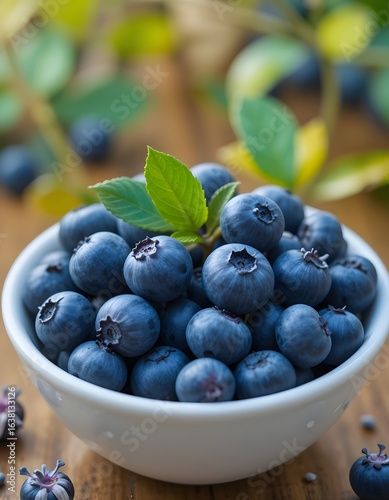 Wallpaper Mural blueberries in a bowl Torontodigital.ca