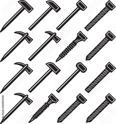 Hardware and Tools Icon Collection