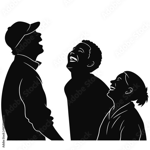 People Sharing Laughter