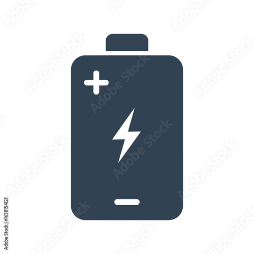 Free Download Battery icon vector illustration energy symbol power charge electricity symbol isolated eps graphic - GFXLoad