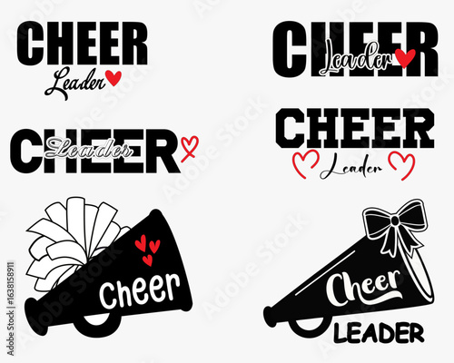 Vector cheer leading illustration.