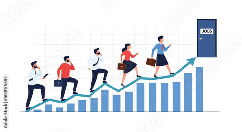 Career Growth Path Leading to a Job Opportunity
