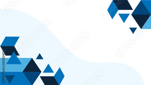 abstract background with blue arrows
