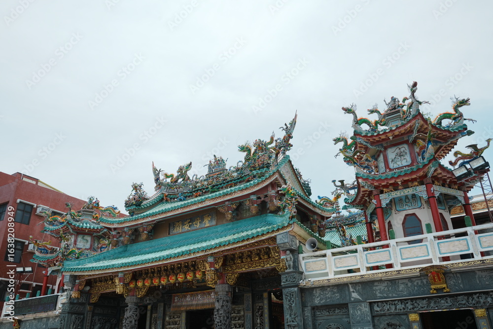 Anping Kaitai Mazu Temple or Kaitai Tianhou Temple in Tainan, Taiwan - 台湾 台南 安平開臺天后宮 または 安平媽祖寺 Anping Kaitai Mazu Temple or Kaitai Tianhou Temple in Tainan, Taiwan - 台湾 台南 安平開臺天后宮 または 安平媽祖寺