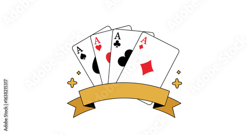 The thrill of the ace four of a kind in a high stakes card game winning strategy