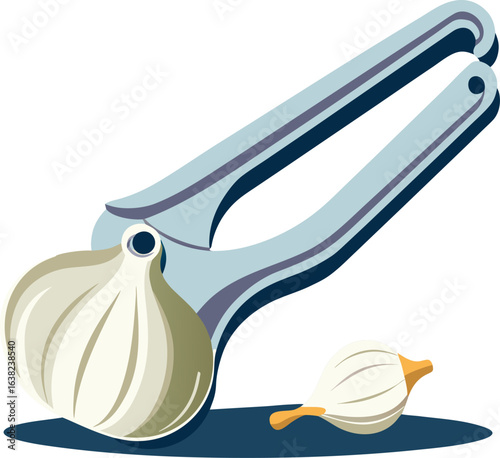 Garlic press icon
