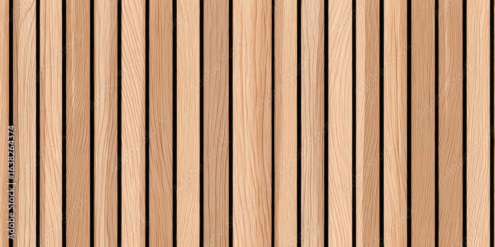 Fototapeta premium Light beige wood planks with dark lines (1)