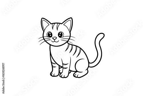 kitty design vector