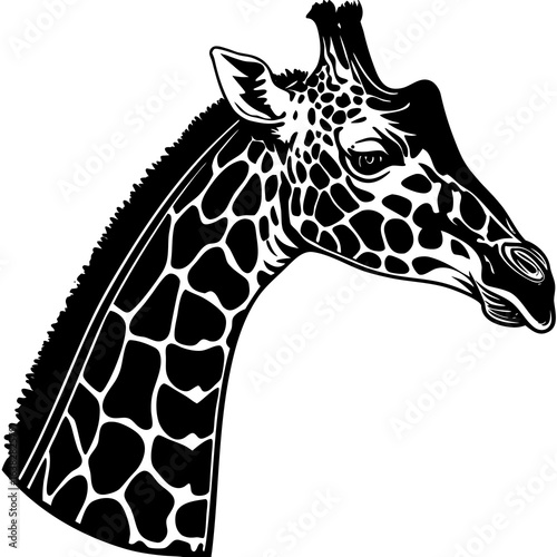 giraffe vector illustration