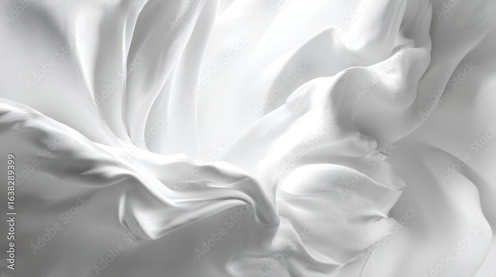 Obraz premium Soft White Abstract Background with Gentle Lighting and Texture