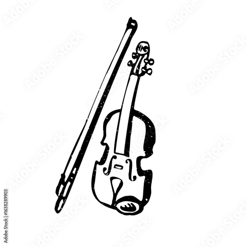 violin illustration