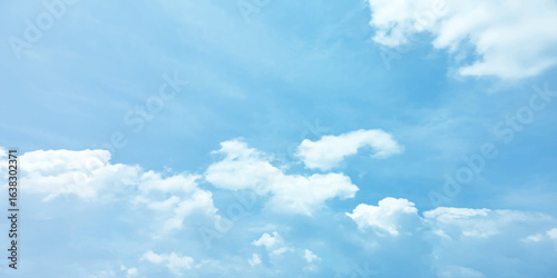 sunny sky blue light watercolor background. Aquarelle painting brush effect card paper textured canvas cloudy smoke space for text, entertaining card, template. aquamarine color graphics illustration