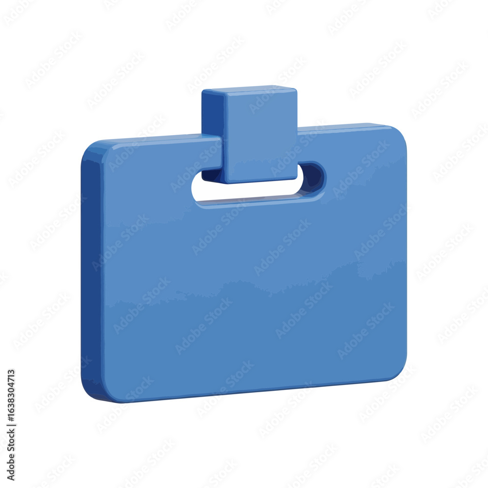 Fototapeta premium Icon shows a plastic bottle with a prohibition sign.