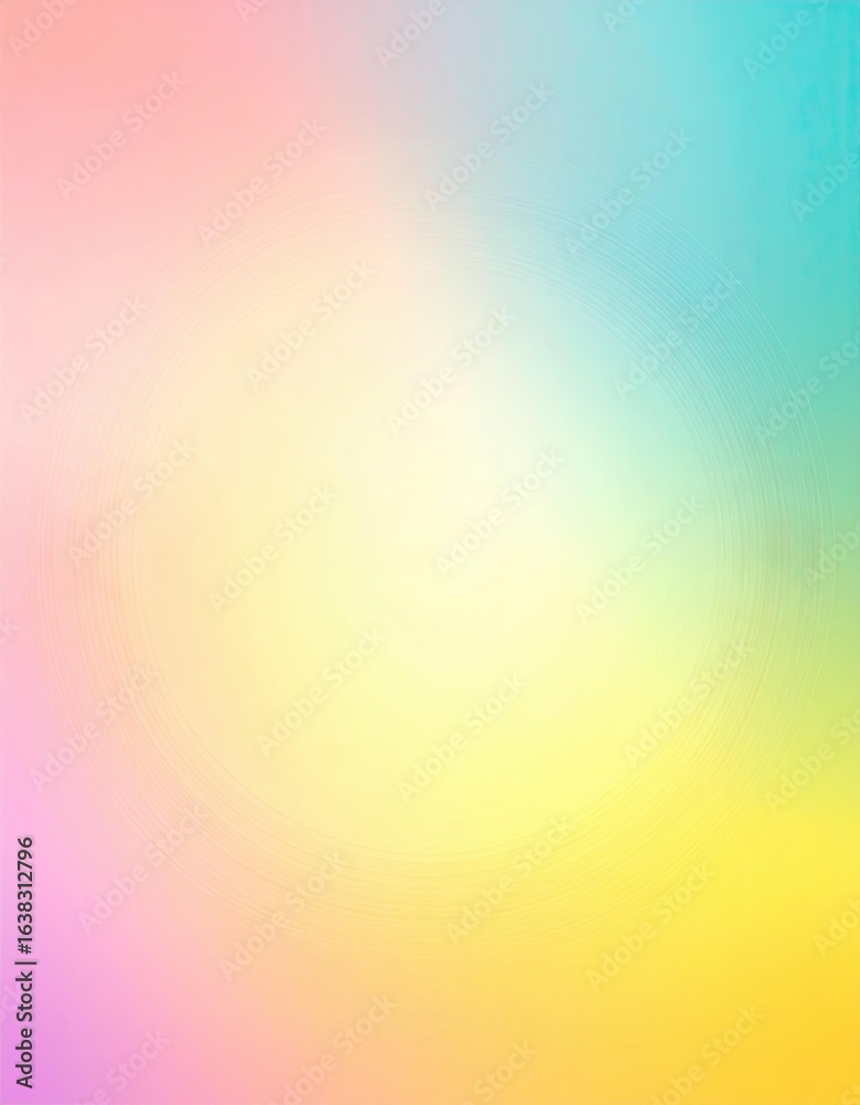 Soft pastel gradient blend with subtle concentric circular lines radiating outward Soft pastel gradient blend with subtle concentric circular lines radiating outward