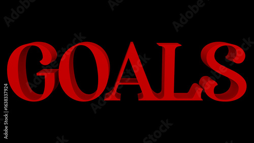 3D Goals Front view
