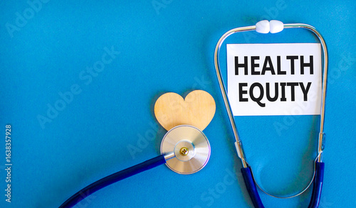 фотографія Health equity symbol
