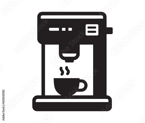Coffee machine icon.
