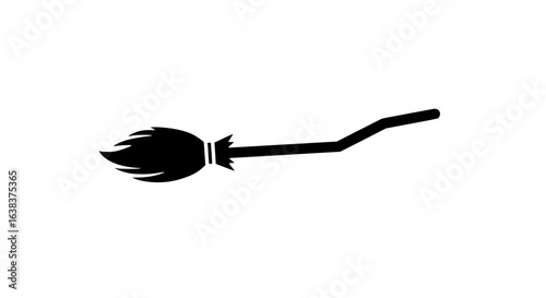 Crooked broom black