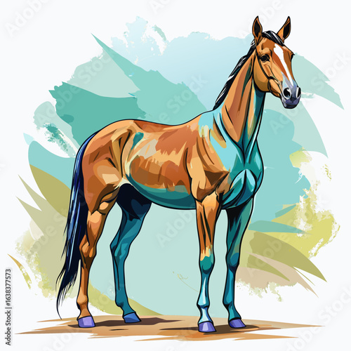 horse vector illustration