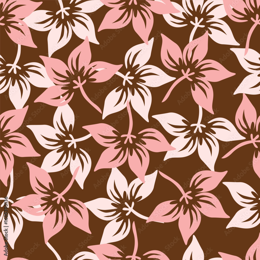 Fototapeta premium seamless floral pattern