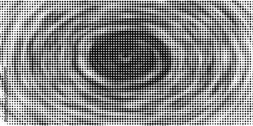 Background with monochrome dot texture. Polka dot pattern template. Background with black dots - stock vector dots basic background dots