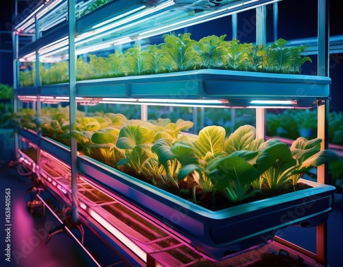 innovative indoor hydroponic garden system for home use generative ai