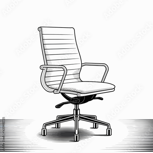 chair, office, ergonomic, seating, swivel, desk, furniture, workspace, comfort, support, backrest, cushion, mobility, productivity, wheeled, adjustable, posture, executive, design, modern, homeoffice,