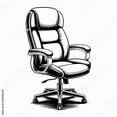 chair, office, ergonomic, seating, swivel, desk, furniture, workspace, comfort, support, backrest, cushion, mobility, productivity, wheeled, adjustable, posture, executive, design, modern, homeoffice,