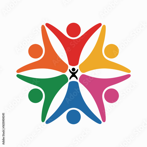 unity, community, diversity, teamwork, collaboration, inclusion, people, together, group, circle, logo, colorful, friendship, partnership, equality, support, connection, multicultural, bond, symbol, s