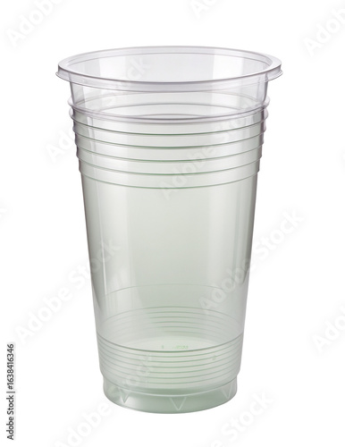 Wallpaper Mural Clear plastic disposable cup in a stack for events parties picnics or catering beverage container Torontodigital.ca